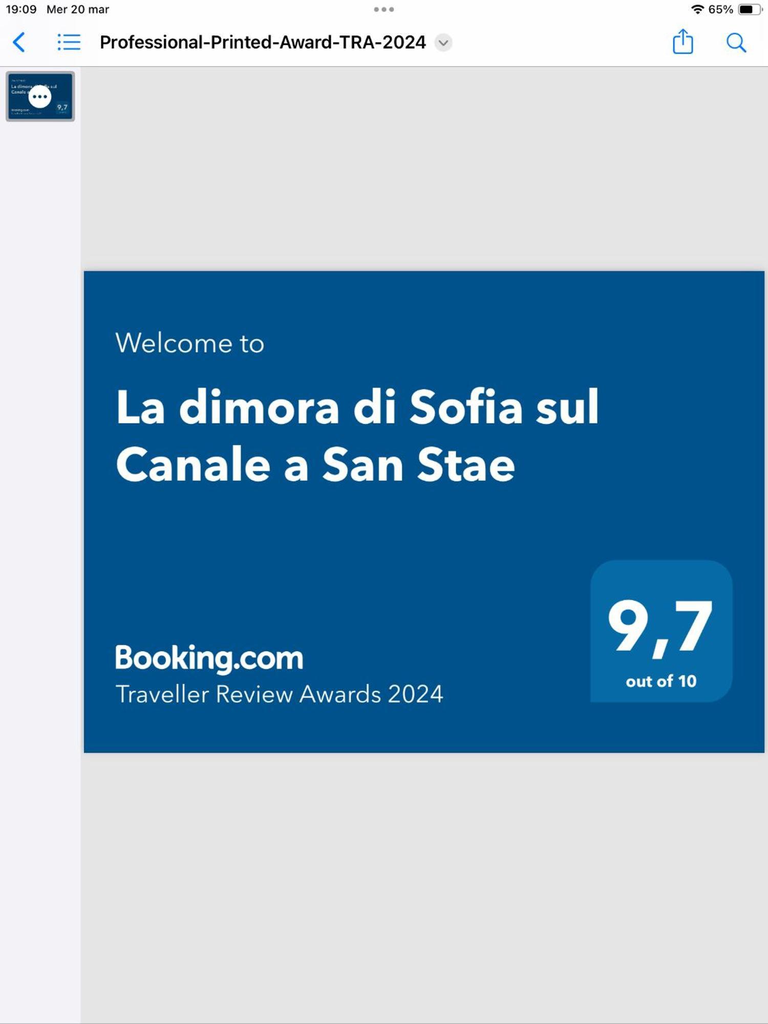 La Dimora Di Sofia Sul Canale A San Stae Venedig